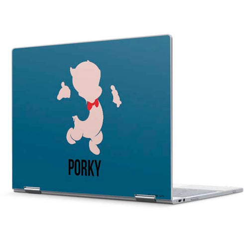Looney Tunes Porky Pig Identity Pixelbook Skin